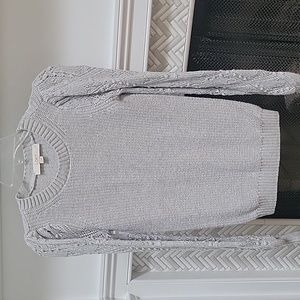 Loft xs gray sweater